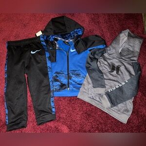 Nike Hurley track suit hoodie zipper pants 24 month toddler infant